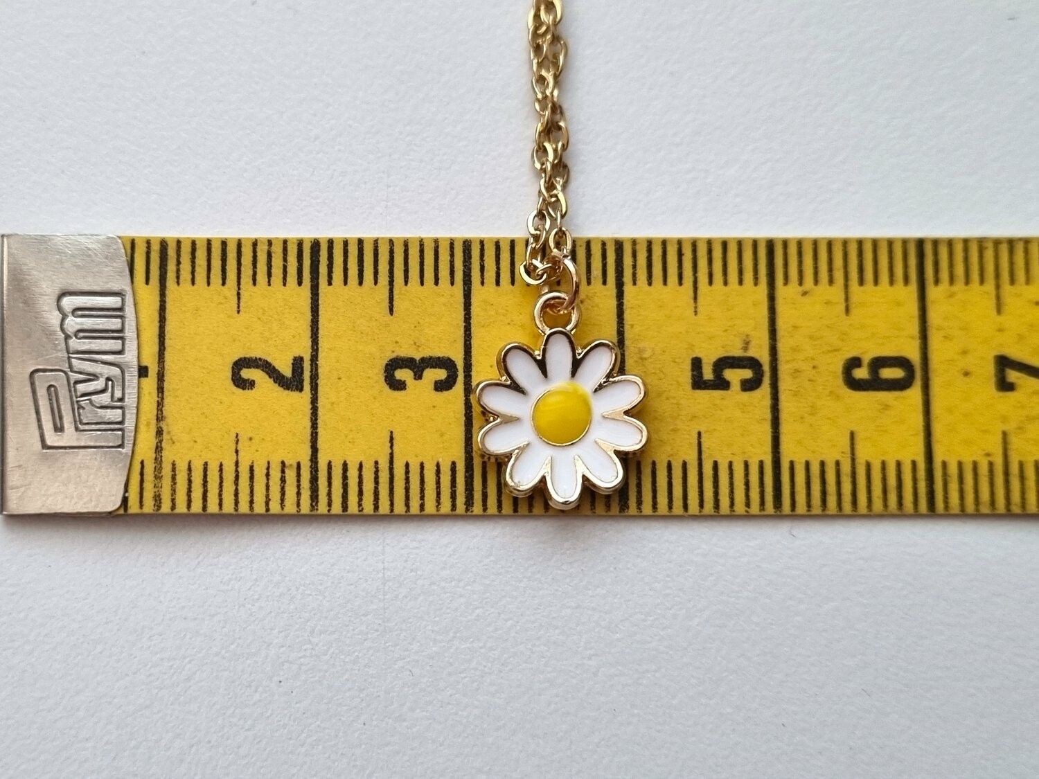 Halsband Vit Blomma