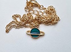 Halsband med galax