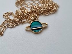 Halsband med galax