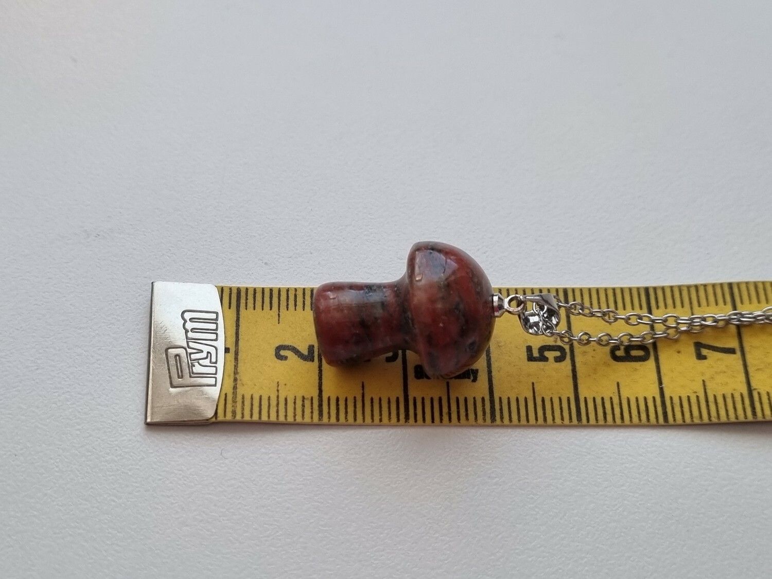 Halsband Svamp i sten (rostbrun)