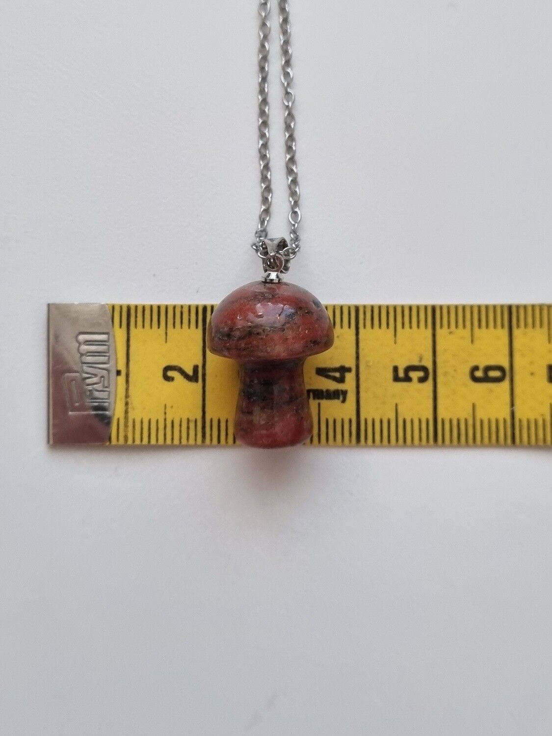 Halsband Svamp i sten (rostbrun)
