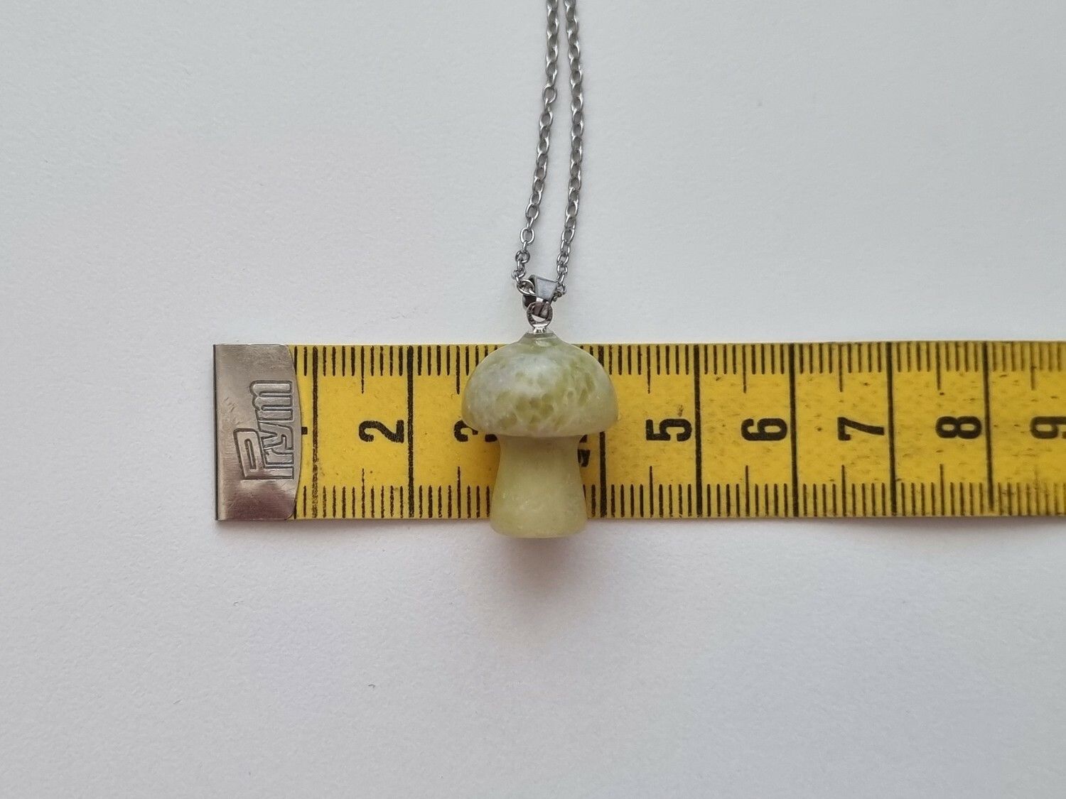 Halsband Svamp i sten (ljusgrön)