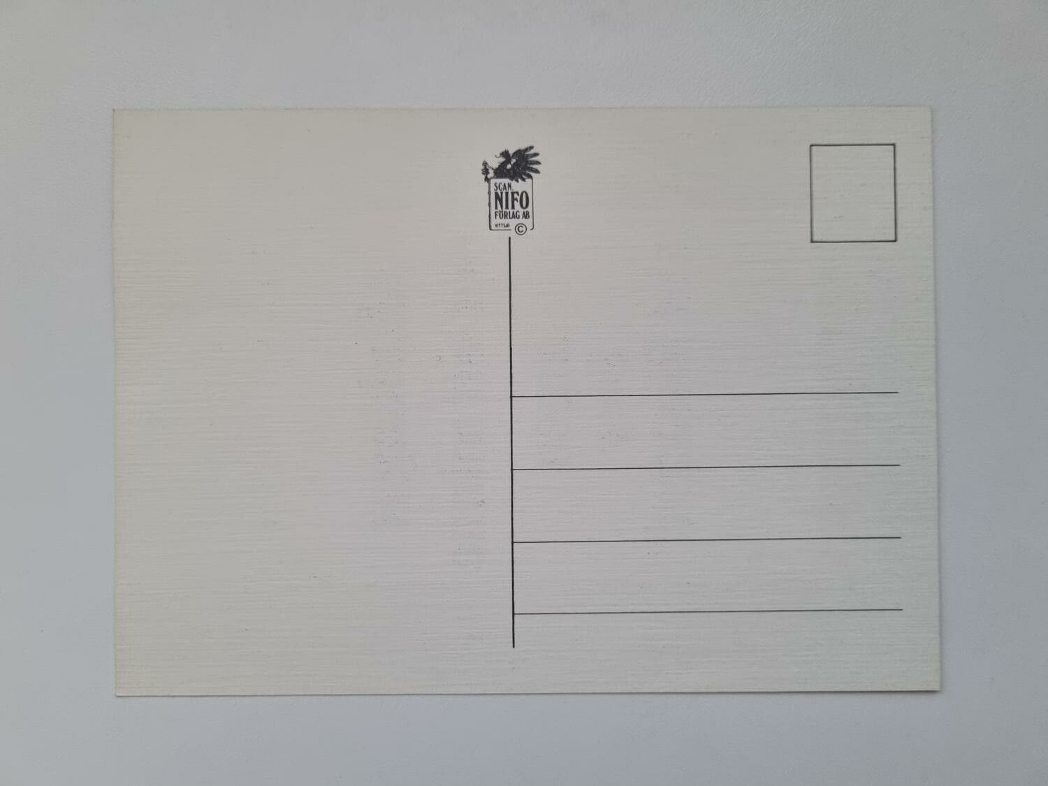 Vykort - Alla klagar över sitt minne...