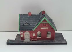 Hus till modelljärnväg, Heljan, Made in Denmark
