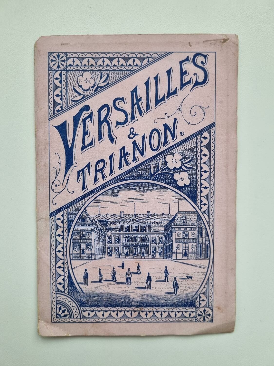 Häfte med 22 små bilder, Frankrike VERSAILLES & TRIANON