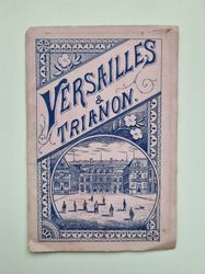 Häfte med 22 små bilder, Frankrike VERSAILLES & TRIANON