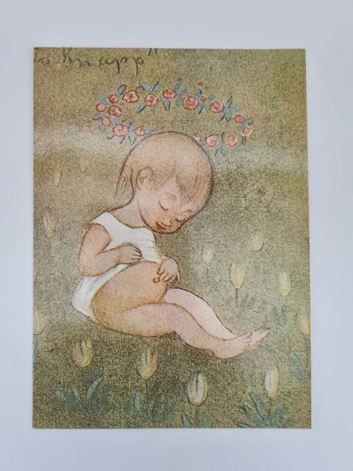 Vykort - Ivar Arosenius, Lifvets knapp