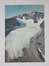 Vykort - Kebnekaise Nord- och Sydtopp och Storglaciären
