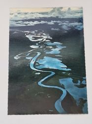 Vykort - Lappland. Vistasälven