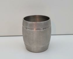 Bägare / mugg / tunna i tenn. KTS Svenskt Tenn