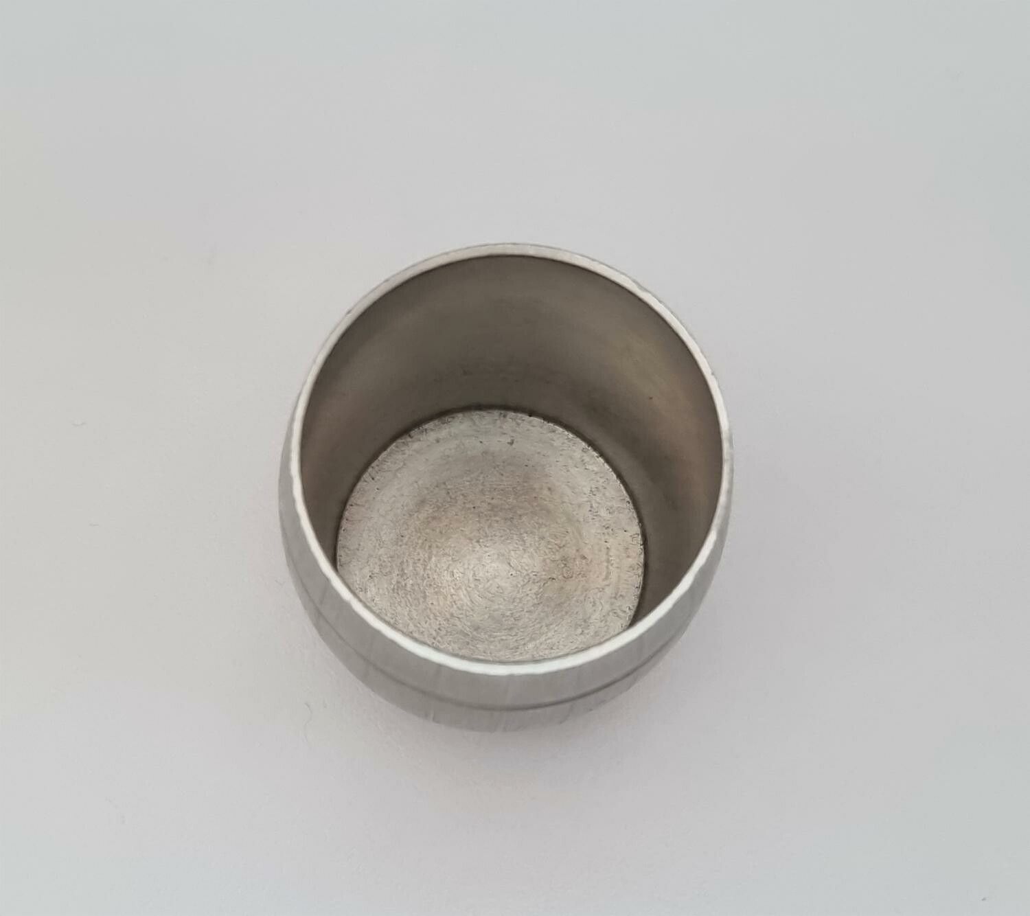 Bägare / mugg / tunna i tenn. KTS Svenskt Tenn