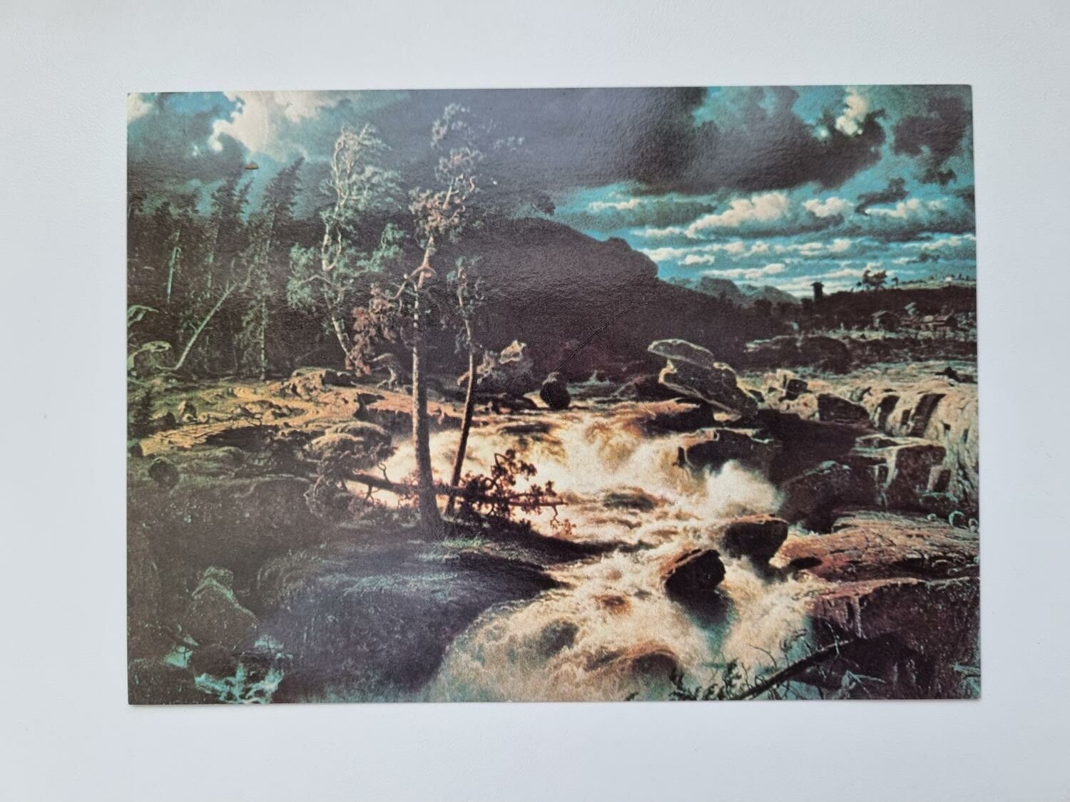 Vykort - Marcus Larsson, Vattenfall i Småland