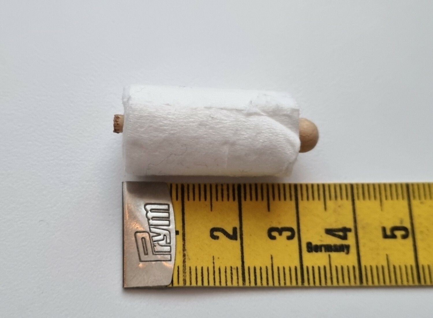 Miniatyr, toalettrulle / toarulle