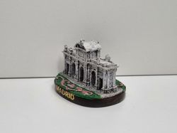 Miniatyrbyggnad, minibyggnad - Puerta Alcala, Madrid (hus nr 51)