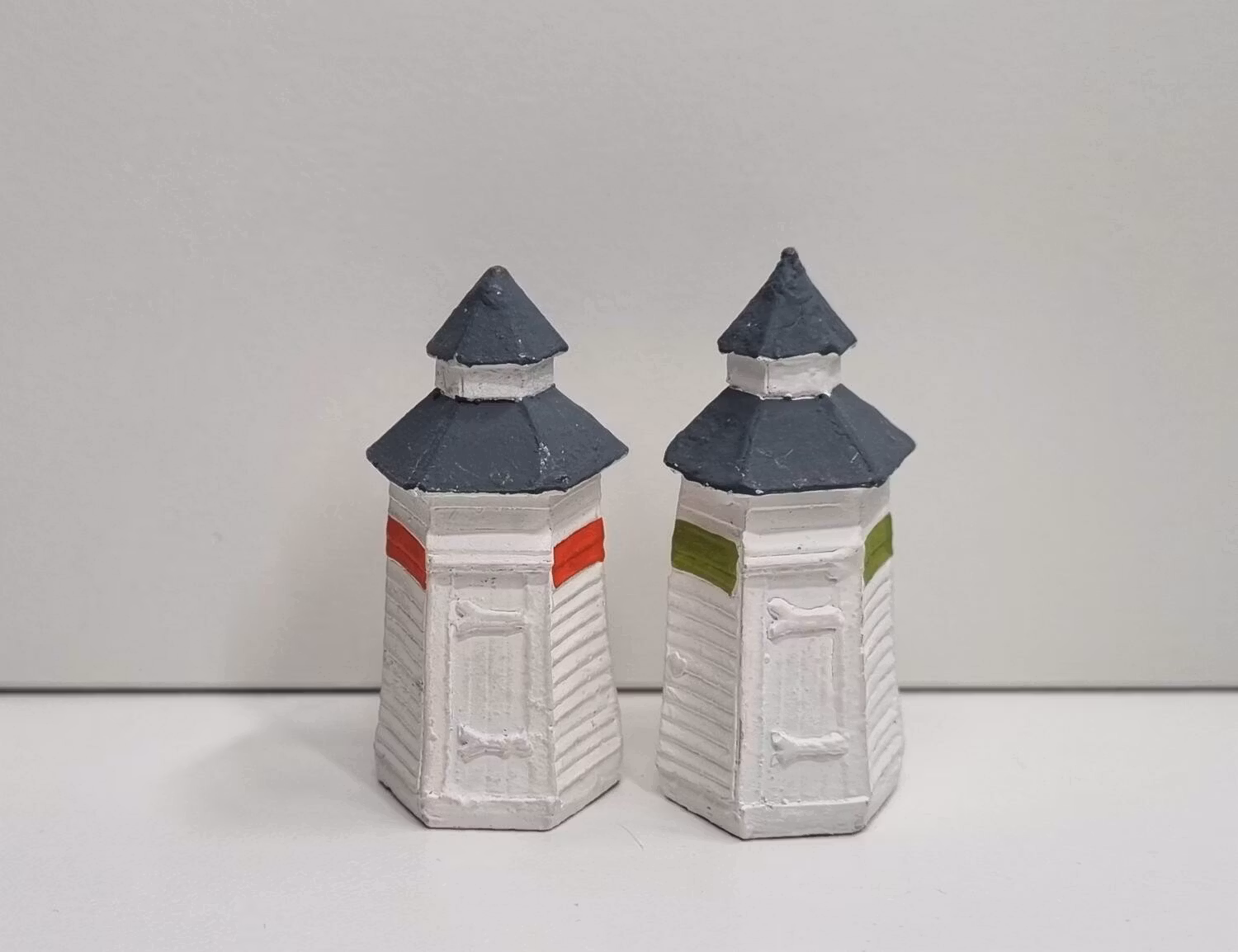 Miniatyrfyr, minifyr / byggnader (2 st)