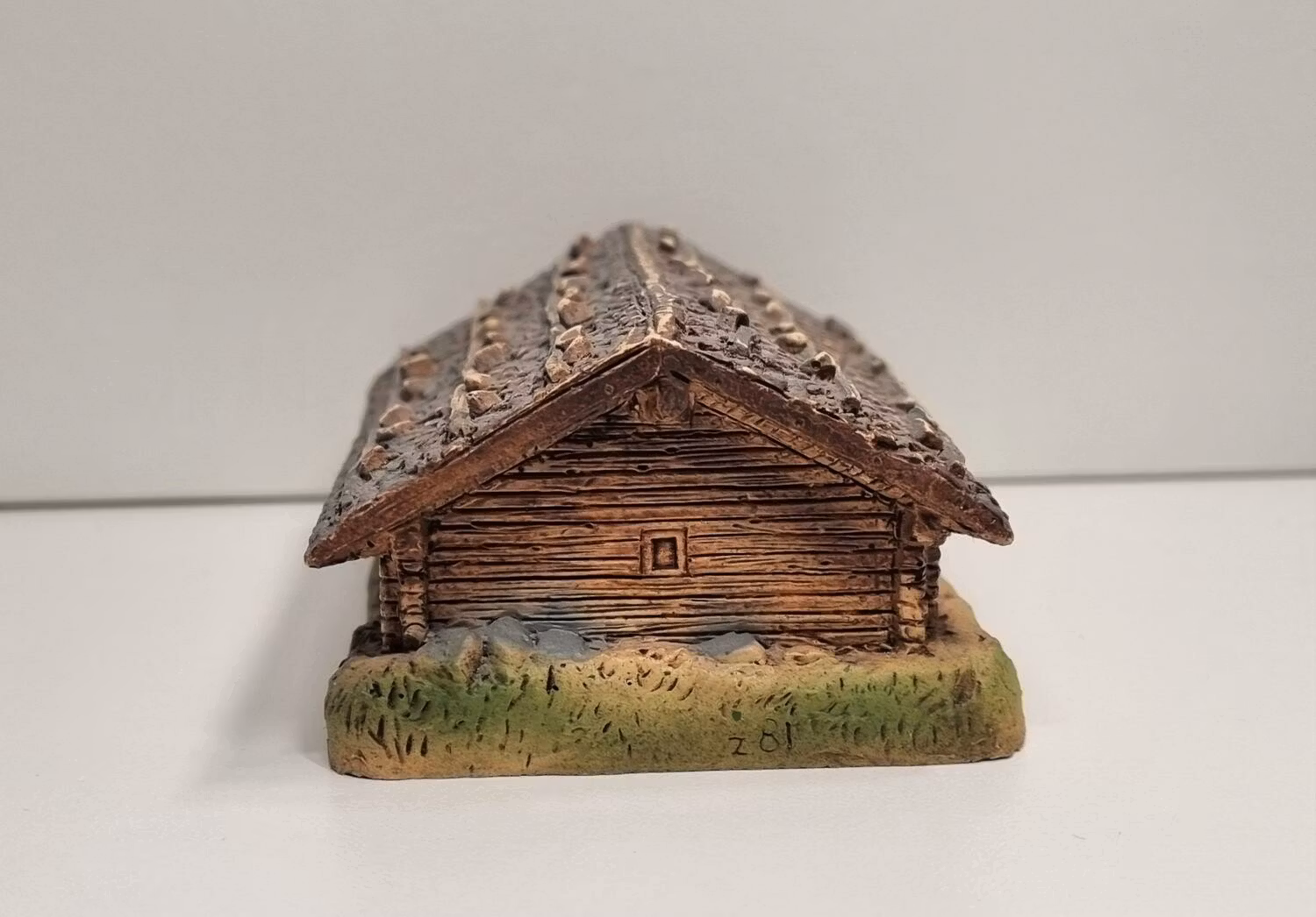 Miniatyrhus, minihus - Timmerhus (hus nr 6)