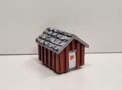 Miniatyrhus, minihus i trä (hus nr 118)