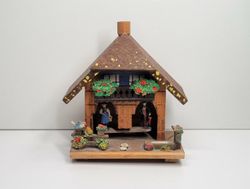 Miniatyrhus, minihus i trä. Toggili Väderhus (hus nr 165)