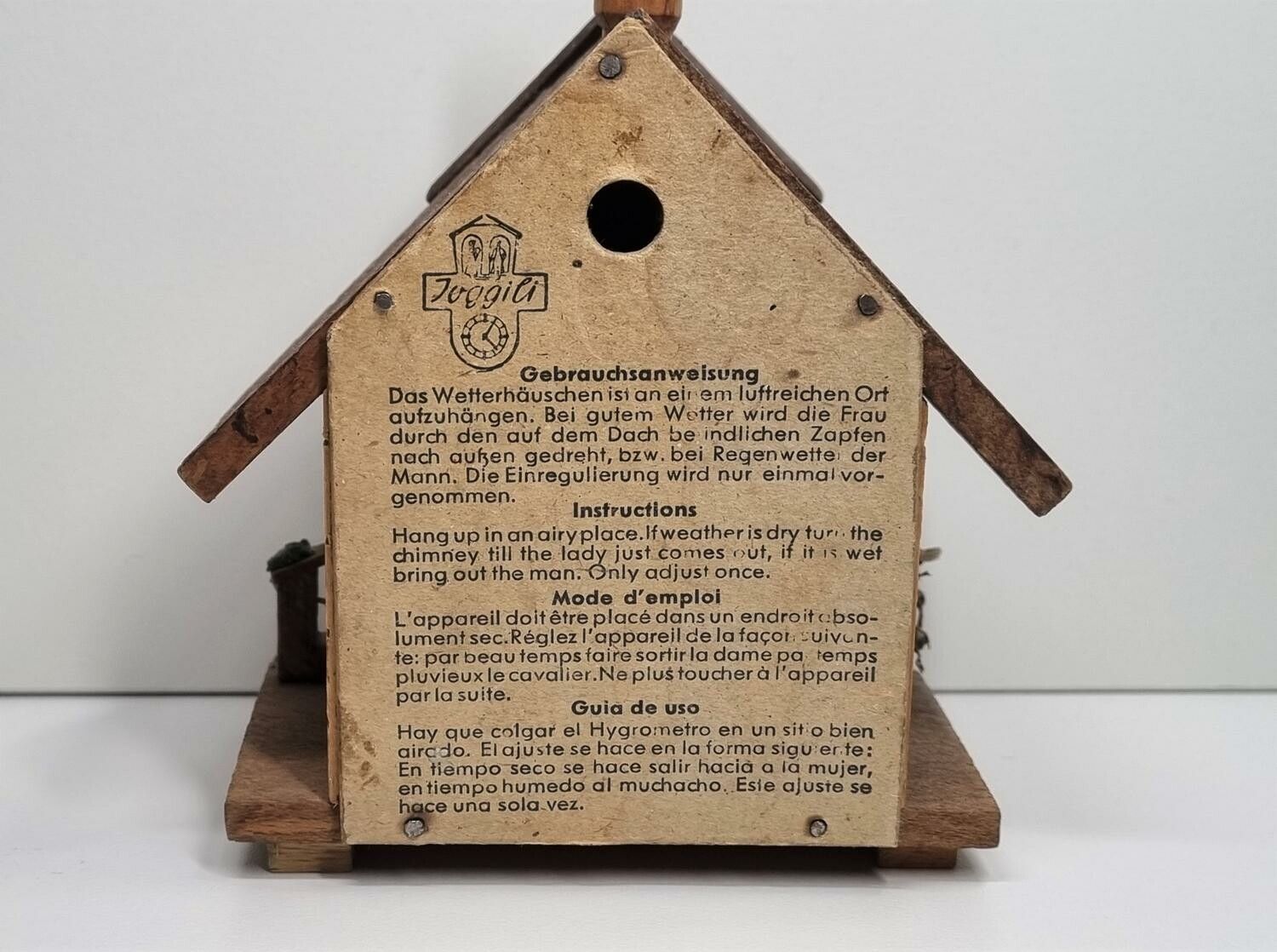 Miniatyrhus, minihus i trä. Toggili Väderhus (hus nr 165)