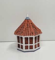 Miniatyrhus, minihus - Trip Trap, Postmästarens lusthus NR 38. (hus nr 17)