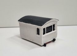 Miniatyrhus, minihus - Trip Trap model 24, Båthus (hus nr 85)