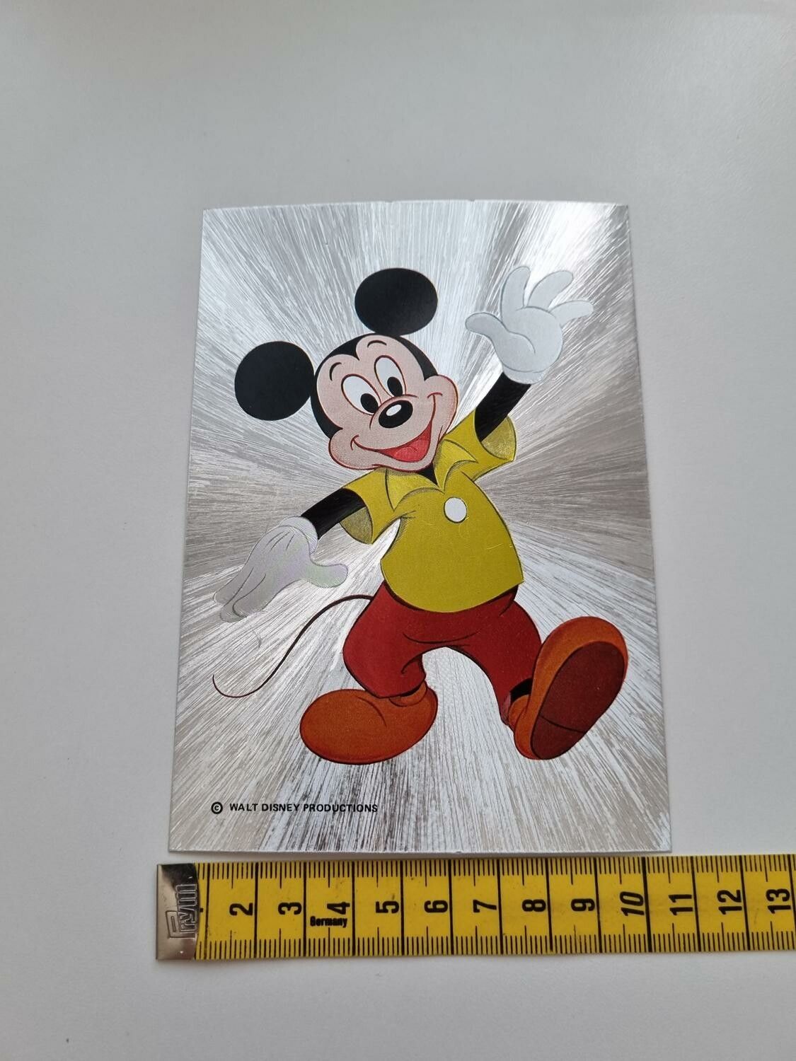Vykort - Musse Pigg, Walt Disney Productions.
