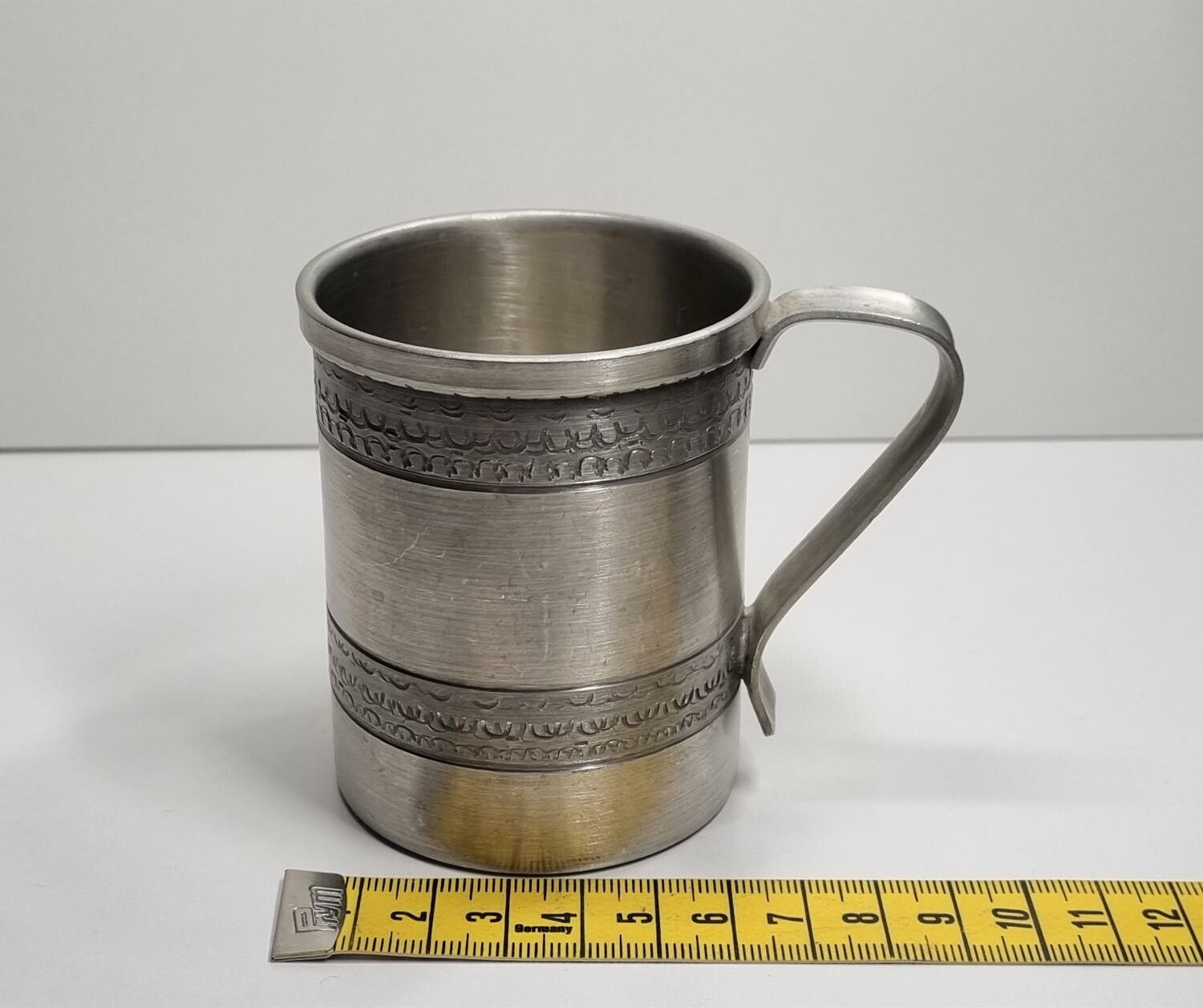Kopp / mugg i tenn. Skanderborg tenn