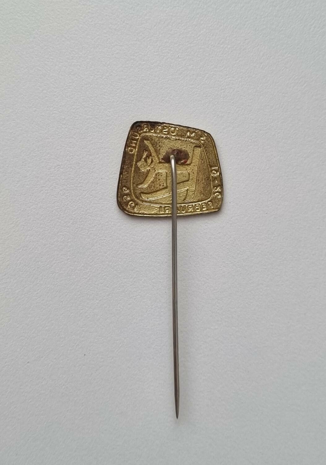 SM Östersund 1956. Pin / nålmärke