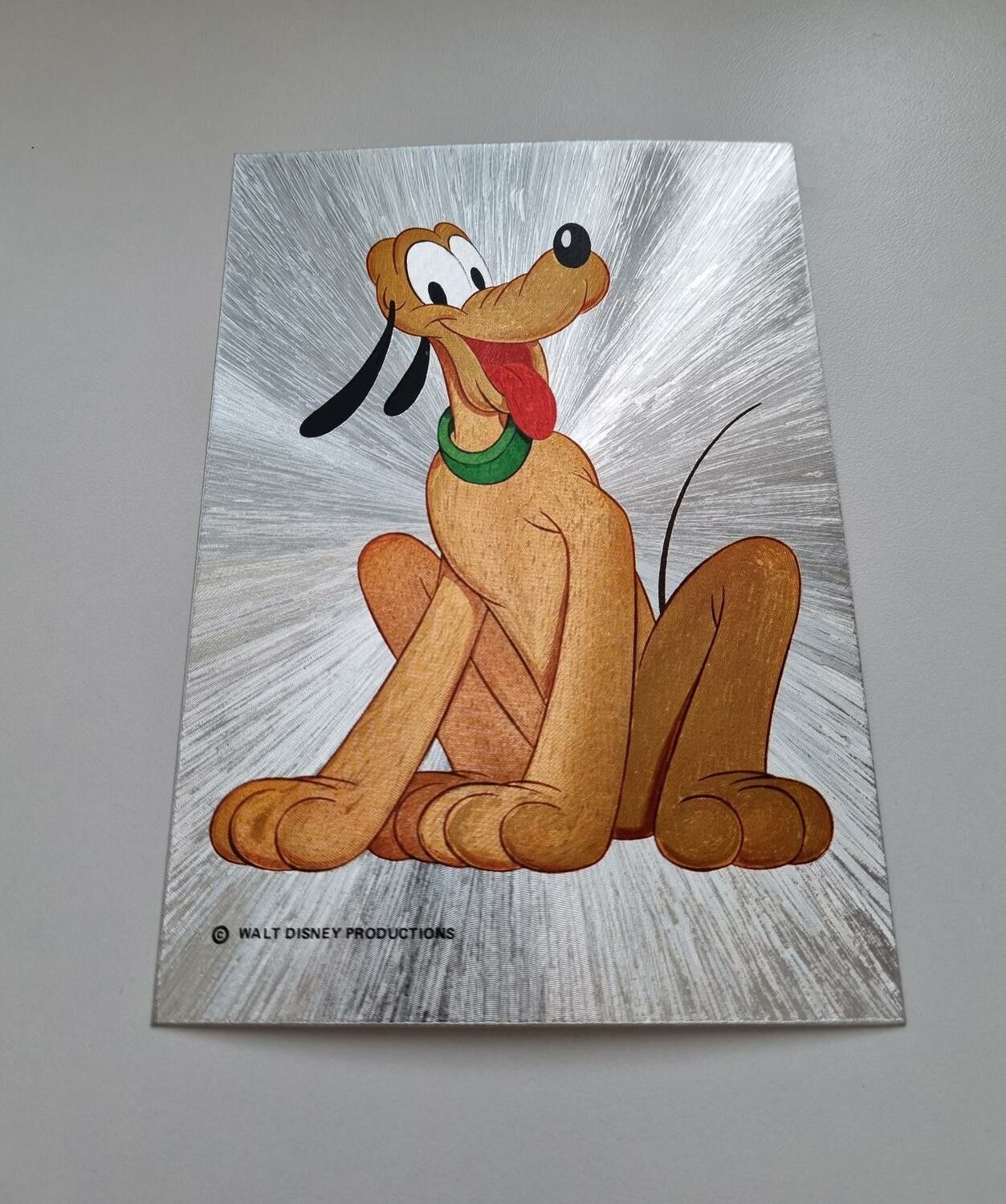Vykort - Pluto, Walt Disney Productions.