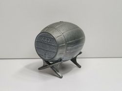 Vintunna, miniatyrtunna i metall (104 gram)