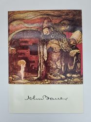 Vykort - John Bauer, Bianca Maria