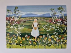 Vykort - Stina Sunesson, Pingst