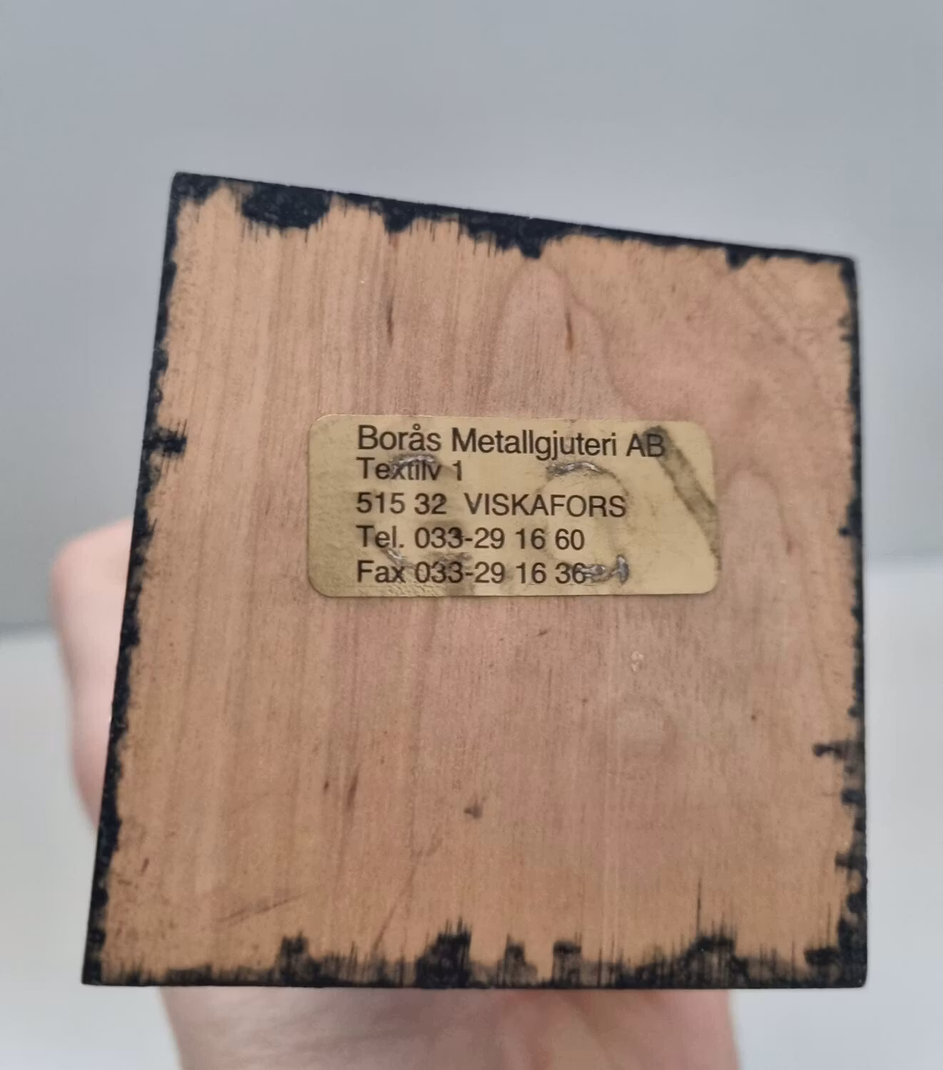 Nils Castegren, Skulptur i brons (2287 gram)