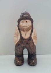 Stor figur / skulptur - Gubbe, Ero (974 gram)