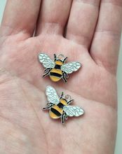 Miniatyr Charms Berlocker Bin , 2 st