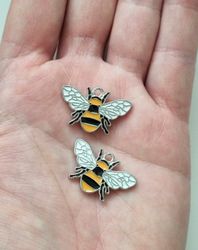 Miniatyr Charms Berlocker Bin , 2 st