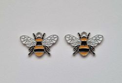 Miniatyr Charms Berlocker Bin , 2 st