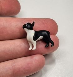 Kylskåpsmagnet Hund, miniatyr, minidjur med magnet