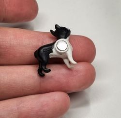 Kylskåpsmagnet Hund, miniatyr, minidjur med magnet