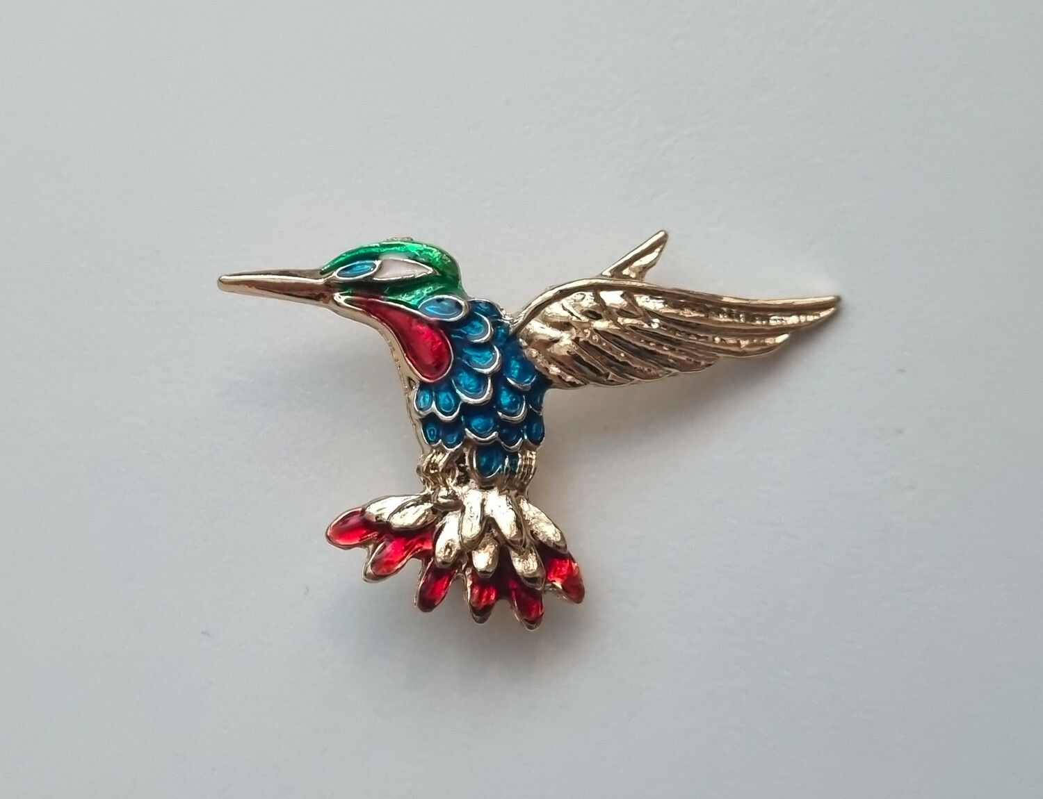 Vacker liten brosch - Fågel, fågelbrosch