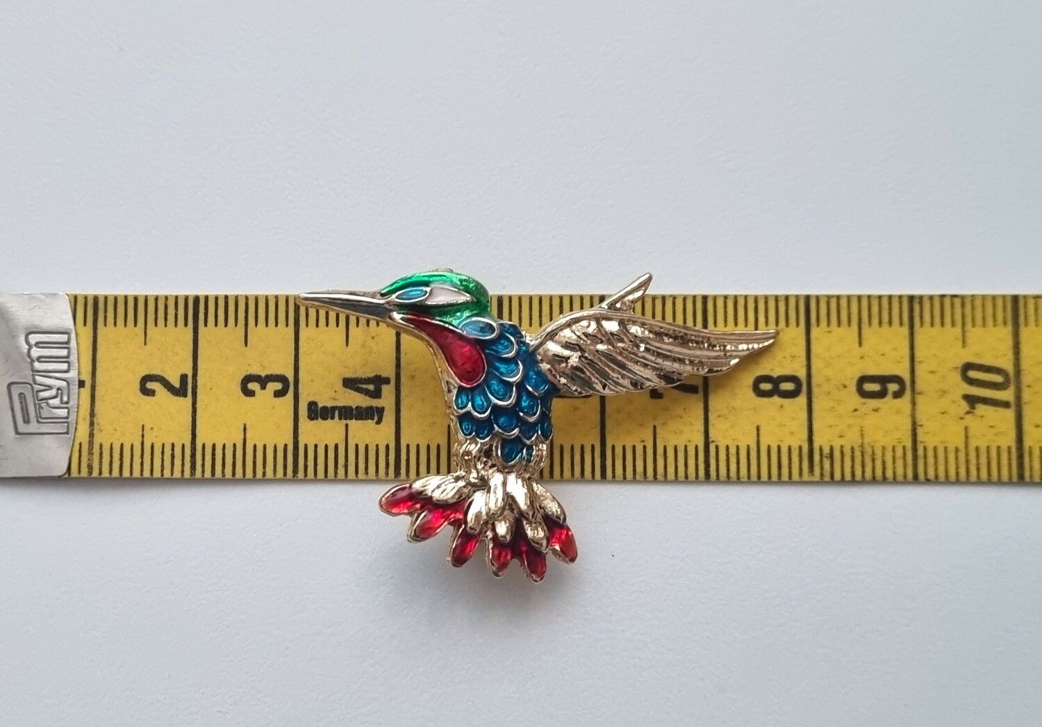 Vacker liten brosch - Fågel, fågelbrosch
