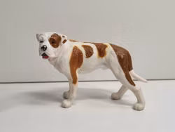 Hund (American bulldog) Leksaksdjur, figur