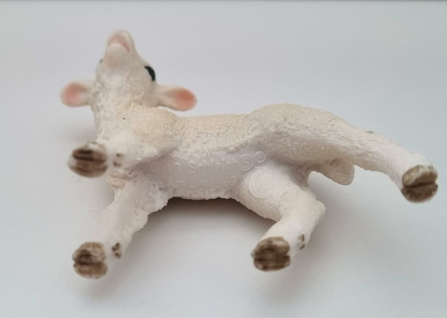 Schleich Lamm, leksaksdjur