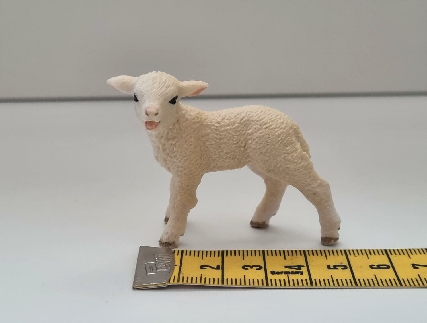 Schleich Lamm, leksaksdjur