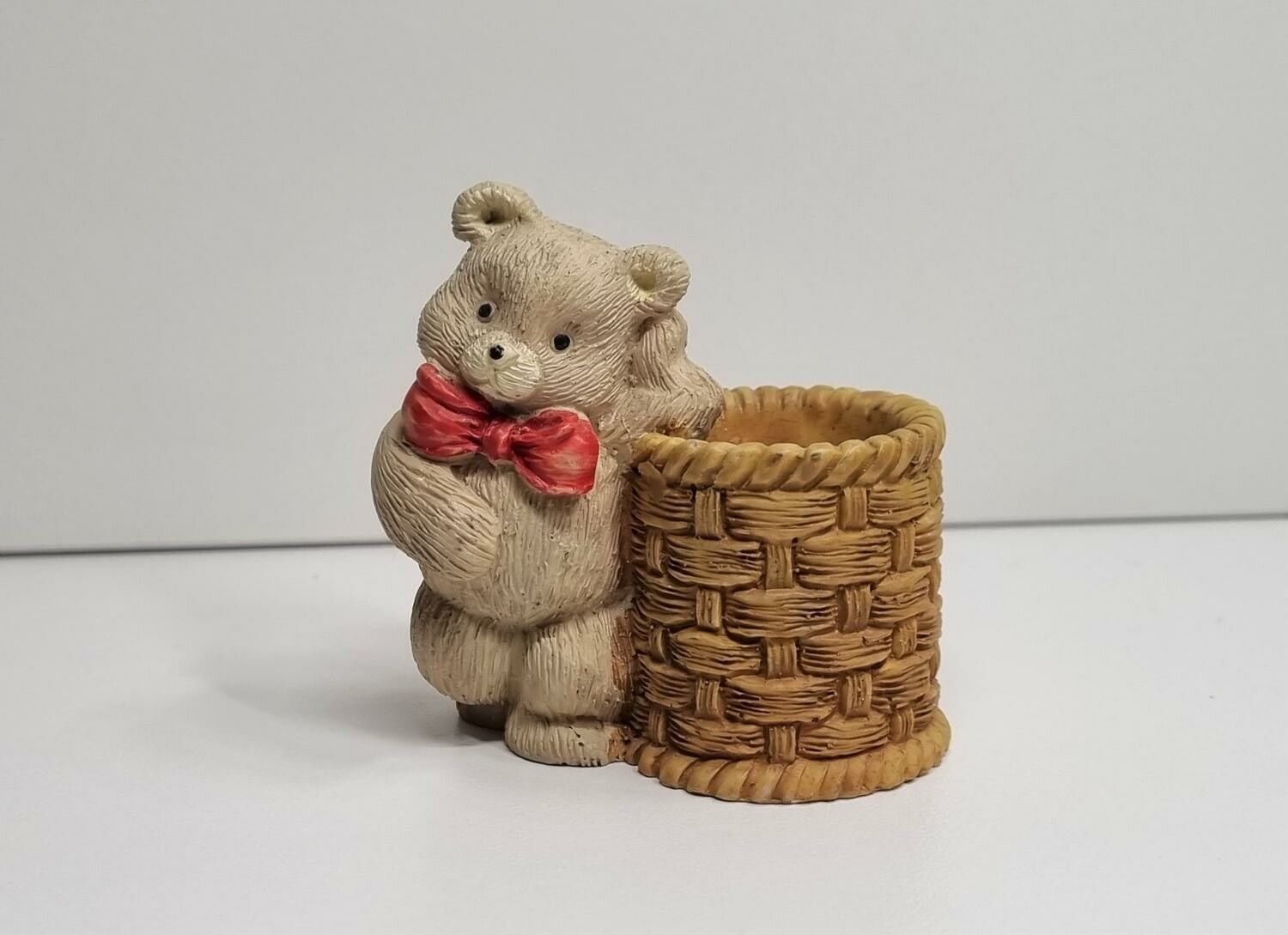 Nalle miniatyr figurin