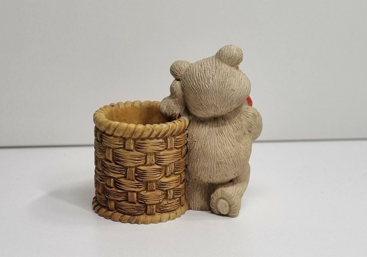 Nalle miniatyr figurin