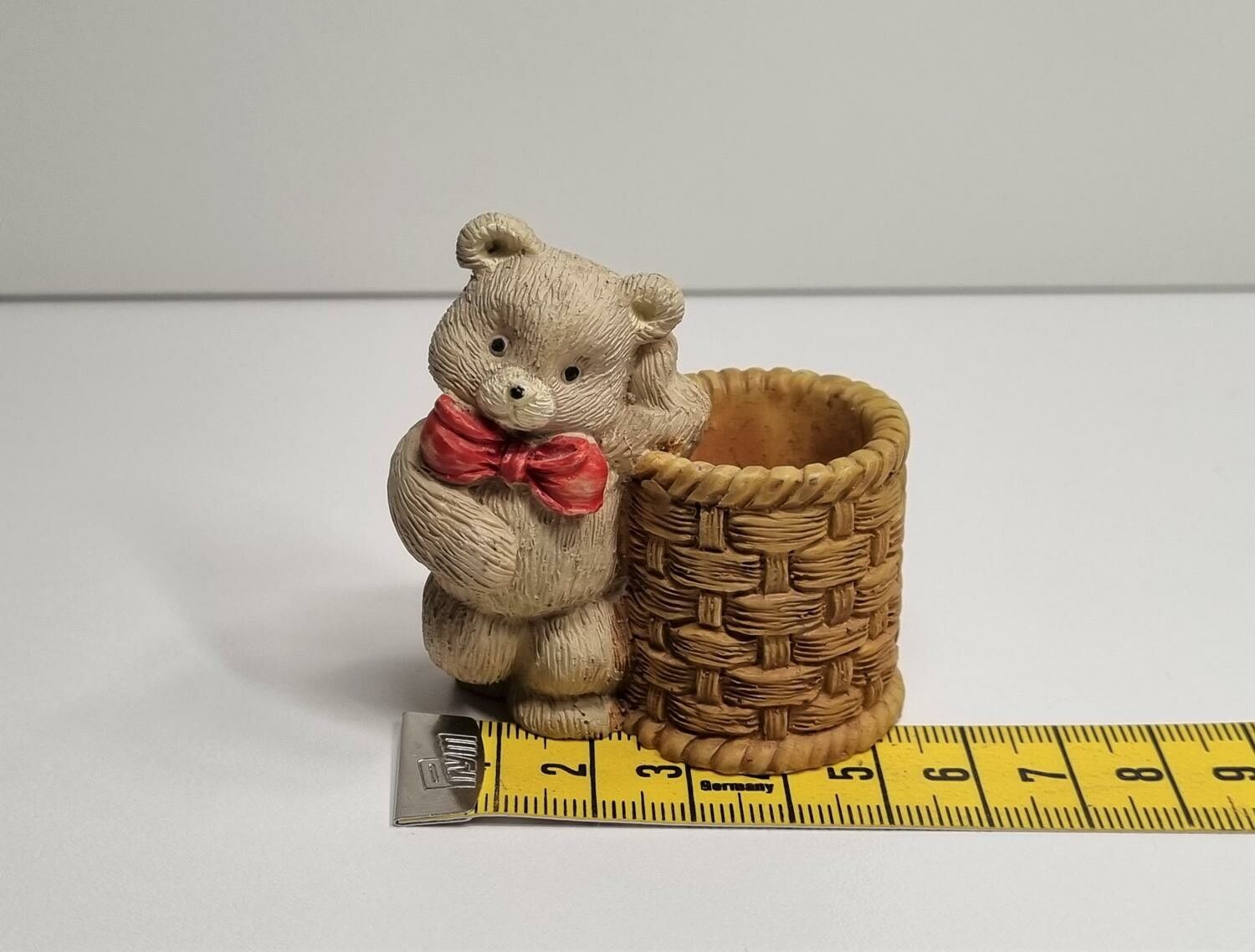 Nalle miniatyr figurin