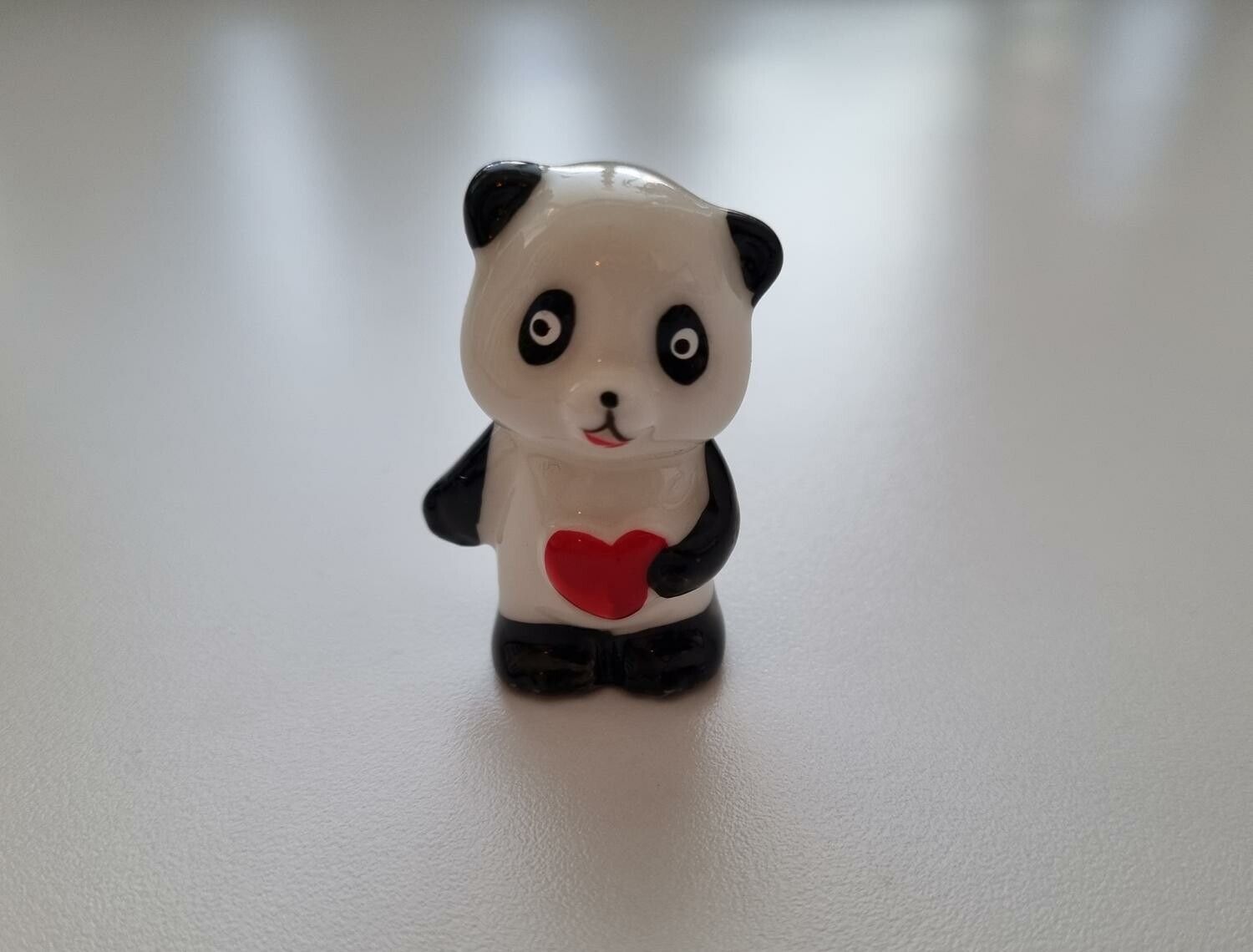 Panda miniatyr figurin