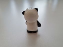Panda miniatyr figurin