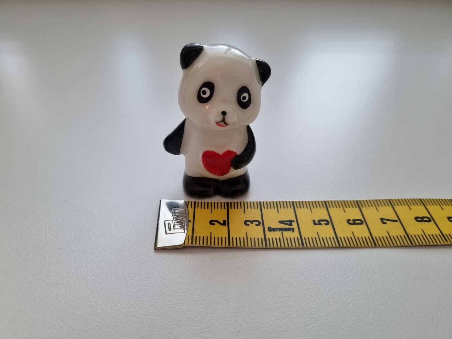 Panda miniatyr figurin